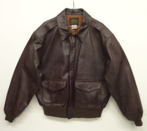 画像: 90'S AVIREX "ホースハイド" A-2 レザー フライトジャケット USA製 (VINTAGE) 「Jacket」 入荷しました。