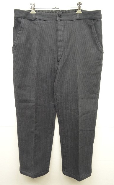 画像: 50'S フレンチワーク コットンピケ ワークパンツ CHARCOAL (VINTAGE) 「Bottoms」 入荷しました。