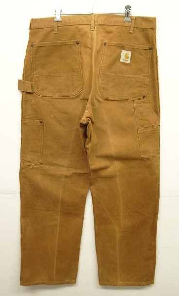 画像: 70'S CARHARTT ダブルニー ダックパンツ ブラウン 42TALONジップ (VINTAGE) 「Bottoms」 入荷しました。