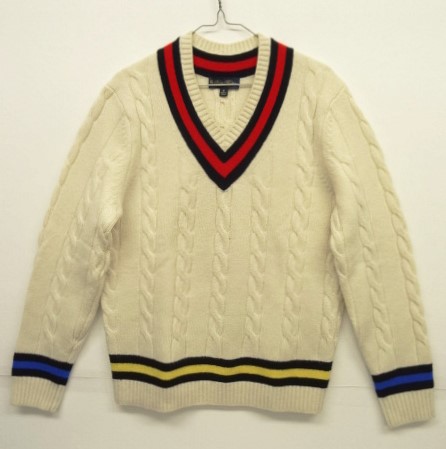 画像: BROOKS BROTHERS ラムウール チルデンセーター (USED) 「Knit」 入荷しました。