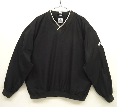 画像: 00'S ADIDAS "CLIMASHELL WIND" Vネック ジャケット BLACK/WHITE (VINTAGE) 「Jacket」 入荷しました。