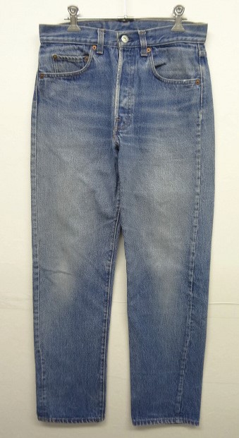 画像: 80'S LEVIS 501 デニム インディゴ USA製 W31L32 (VINTAGE) 「Bottoms」 入荷しました。