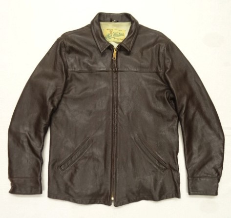 画像: 70'S MID WESTERN 裏地付き ディアスキン レザージャケット TALONジップ USA製 (VINTAGE) 「Jacket」 入荷しました。