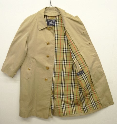 画像: 80'S BURBERRYS "COTTON100%" バルマカーンコート BEIGE イングランド製 (VINTAGE) 「Jacket」 入荷しました。