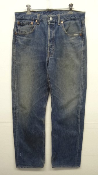 画像: 90'S LEVIS 501 デニム インディゴ USA製 W32L30 (VINTAGE) 「Bottoms」 入荷しました。