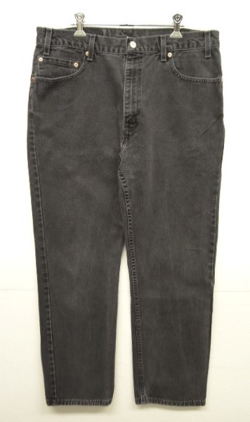 画像: 00'S LEVIS 505 デニム ブラック USA製 W36L30 (VINTAGE) 「Bottoms」 入荷しました。