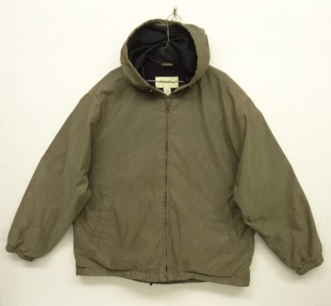 画像: 00'S EDDIE BAUER 裏地フリース ピーチスキン ジップジャケット KHAKI (VINTAGE) 「Jacket」 入荷しました。