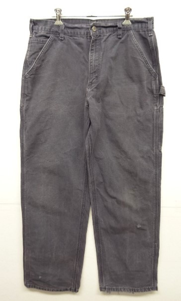 画像: 90'S CARHARTT ダック ペインターパンツ ダークグレー USA製 (VINTAGE) 「Bottoms」 入荷しました。