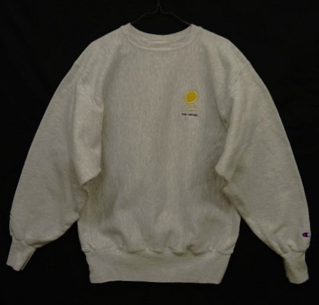 画像: 90'S CHAMPION "JAVA COAST COFFEE" 刺繍タグ リバースウィーブ グレー MEXICO製 (VINTAGE) 「Sweat Shirt」 入荷しました。