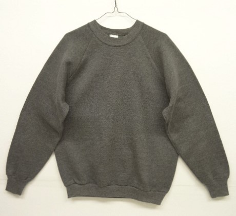 画像: 90'S FRUIT OF THE LOOM クルーネック スウェットシャツ チャコール USA製 (VINTAGE) 「Sweat Shirt」 入荷しました。