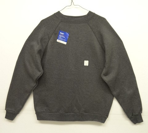 画像: 80'S TULTEX クルーネック スウェットシャツ チャコール USA製 (DEADSTOCK) 「Sweat Shirt」 入荷しました。