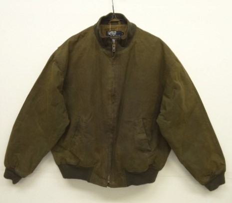 画像: 90'S RALPH LAUREN ワックスコットン タンカースジャケット カーキ ポルトガル製 (VINTAGE) 「Jacket」 入荷しました。