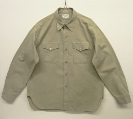 画像: 60'S ABERCROMBIE & FITCH "SAFARI" 三角フラップ サファリシャツ (VINTAGE) 「L/S Shirt」 入荷しました。