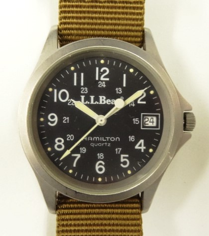 画像: 80'S LL Bean x HAMILTON フィールドウォッチ 時計 NATOベルト (VINTAGE) 「Accessorie」 入荷しました。