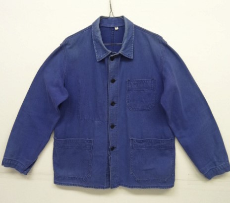 画像: 70'S フレンチワーク ワークジャケット カバーオール フランス製 (VINTAGE) 「Jacket」 入荷しました。