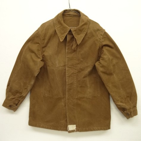 画像: 50'S SNCF フランス国鉄 レールロード ワークジャケット ブラウン (VINTAGE) 「Jacket」 入荷しました。