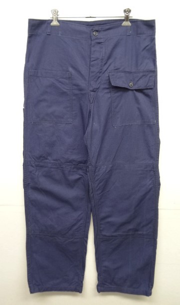 画像: ユーロワーク 左右非対称ポケット ワークパンツ NAVY (VINTAGE) 「Bottoms」 入荷しました。