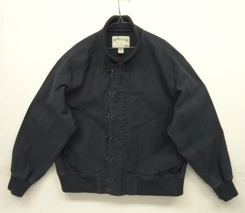 画像: ORVIS フックボタン デッキジャケット NAVY (VINTAGE) 「Jacket」 入荷しました。