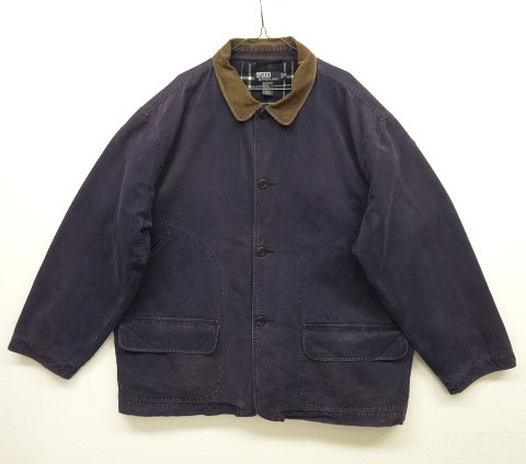 画像: 90'S RALPH LAUREN 裏地付き ハンティングジャケット NAVY (VINTAGE) 「Jacket」 入荷しました。