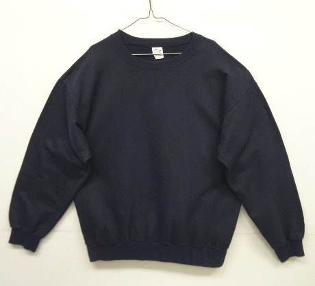 画像: 90'S HILLTOP SPORTSWEAR クルーネック スウェットシャツ ネイビー USA製 (VINTAGE) 「Sweat Shirt」 入荷しました。