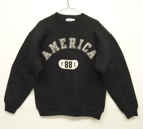 画像: 80'S PERRY ELLIS 初期タグ スウェットシャツ ブラック (VINTAGE) 「Sweat Shirt」 入荷しました。