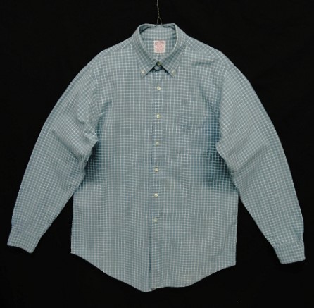 画像: 80'S BROOKS BROTHERS オックスフォード BDシャツ チェック柄 USA製 (VINTAGE) 「L/S Shirt」 入荷しました。