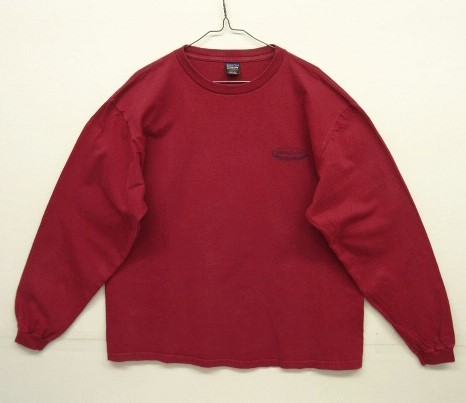 画像: 90'S PATAGONIA 黒タグ オーバルロゴ バックプリント 長袖 ポケット付きTシャツ USA製 (VINTAGE) 「T-Shirt」 入荷しました。