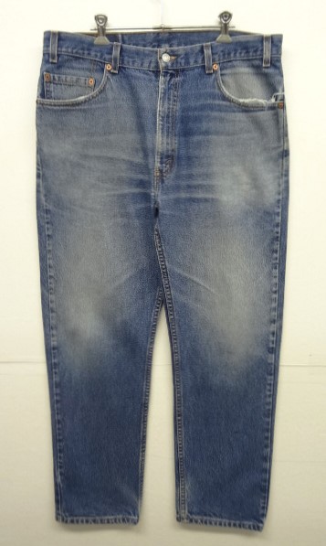 画像: 00'S LEVIS 505 デニム インディゴ USA製 W36L30 (VINTAGE) 「Bottoms」 入荷しました。