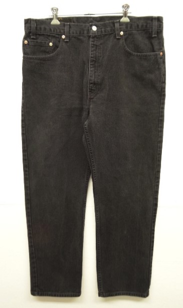 画像: 00'S LEVIS 505 デニム ブラック USA製 W38L30 (VINTAGE) 「Bottoms」 入荷しました。