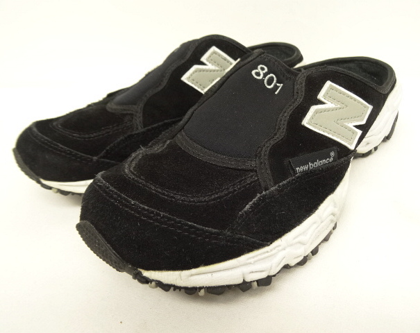 画像: NEW BALANCE 801 "ALL TERRAIN" スウェード スリッポン BLACK (USED) 「Shoes」 入荷しました。