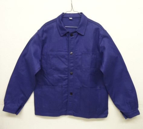 画像: 70'S フレンチワーク ワークジャケット カバーオール フランス製 (DEADSTOCK) 「Jacket」 入荷しました。