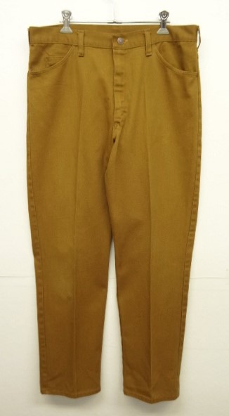 画像: 70'S JC Penney "RANCHCRAFT" コットンツイル パンツ 42TALONジップ (VINTAGE) 「Bottoms」 入荷しました。