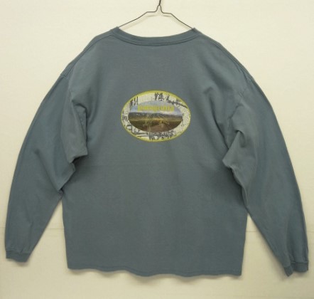 画像: 90'S PATAGONIA バックプリント BENEFICIAL T'S 長袖Tシャツ ブルー USA製 (VINTAGE) 「T-Shirt」 入荷しました。