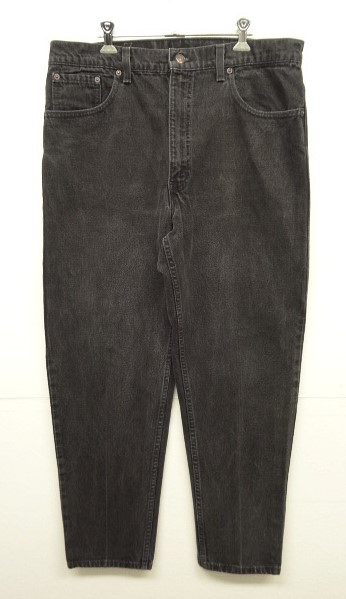 画像: 90'S LEVIS 550 デニム ブラック USA製 W38L30 (VINTAGE) 「Bottoms」 入荷しました。