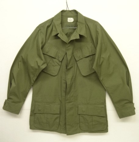 画像: 60'S アメリカ軍 US ARMY "JUNGLE FATIGUE" リップストップ ファティーグジャケット S-LONG (DEADSTOCK) 「Jacket」 入荷しました。