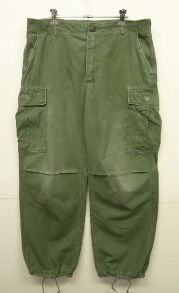 画像: 60'S アメリカ軍 US ARMY "JUNGLE FATIGUE" カーゴパンツ M-R (VINTAGE) 「Bottoms」 入荷しました。