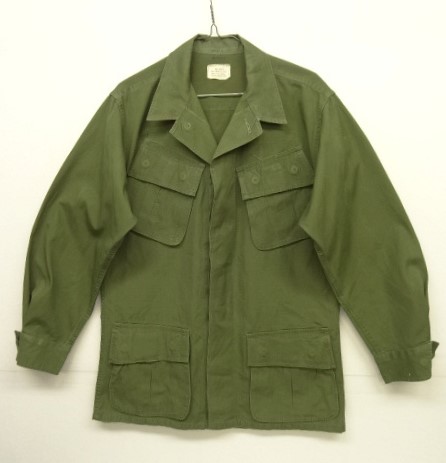 画像: 60'S アメリカ軍 US ARMY "JUNGLE FATIGUE" リップストップ ファティーグジャケット S-R (VINTAGE) 「Jacket」 入荷しました。