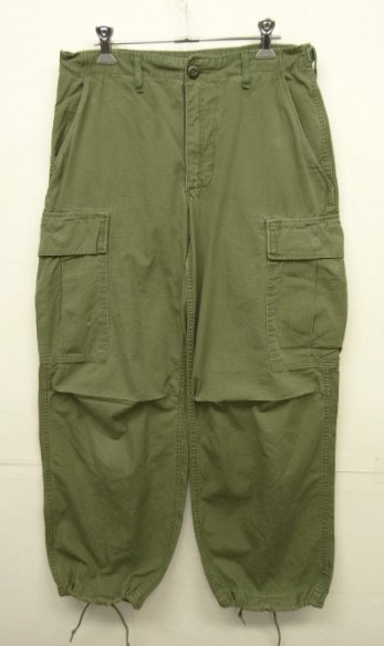 画像: 60'S アメリカ軍 US ARMY "JUNGLE FATIGUE" カーゴパンツ S-SHORT (VINTAGE) 「Bottoms」 入荷しました。