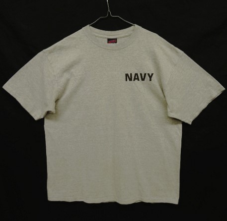 画像: 90'S アメリカ軍 US NAVY "SOFFE製" 半袖 Tシャツ グレー USA製 (VINTAGE) 「T-Shirt」 入荷しました。