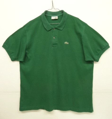 画像: 80'S CHEMISE LACOSTE ポロシャツ グリーン フランス製 (VINTAGE) 「S/S Polo」 入荷しました。