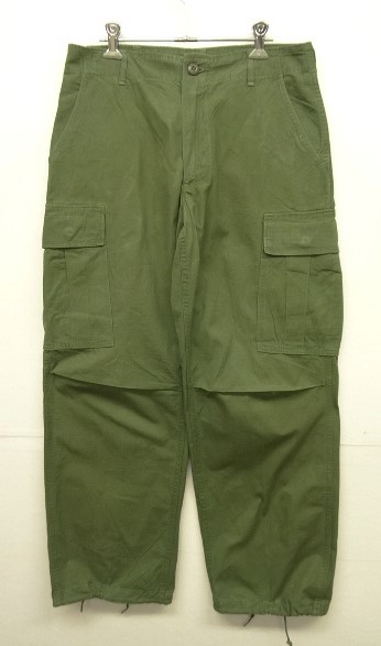 画像: 60'S アメリカ軍 US ARMY "JUNGLE FATIGUE" カーゴパンツ S-R (VINTAGE) 「Bottoms」 入荷しました。