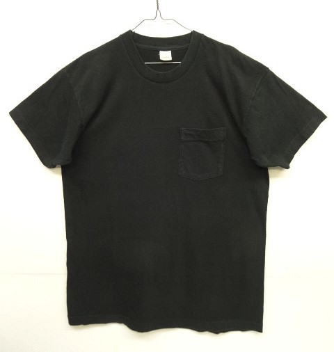 画像: 80'S FRUIT OF THE LOOM 耳付きポケット シングルステッチ 半袖 Tシャツ ブラック USA製 (VINTAGE) 「T-Shirt」 入荷しました。