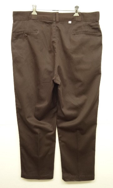 画像: 80'S DICKIES 874 ワークパンツ ブラウン W40L31 USA製 (VINTAGE) 「Bottoms」 入荷しました。