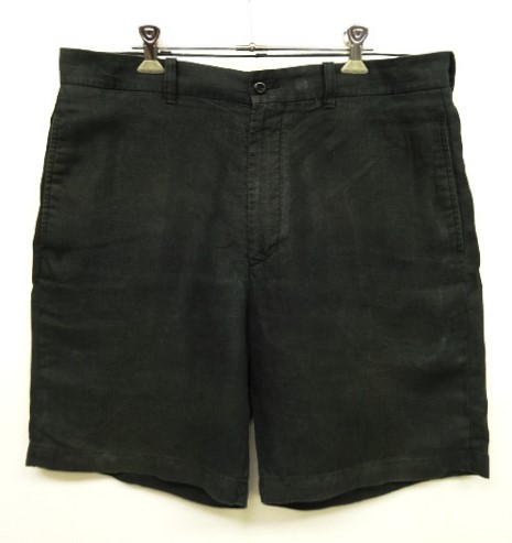 画像: BROOKS BROTHERS "IRISH LINEN" リネンショーツ ブラック (USED) 「Shorts」 入荷しました。