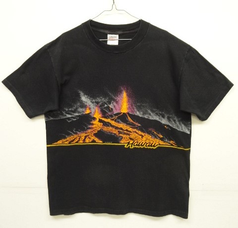 画像: 80'S HAWAII シングルステッチ 両面プリント 半袖 Tシャツ ブラック USA製 (VINTAGE) 「T-Shirt」 入荷しました。