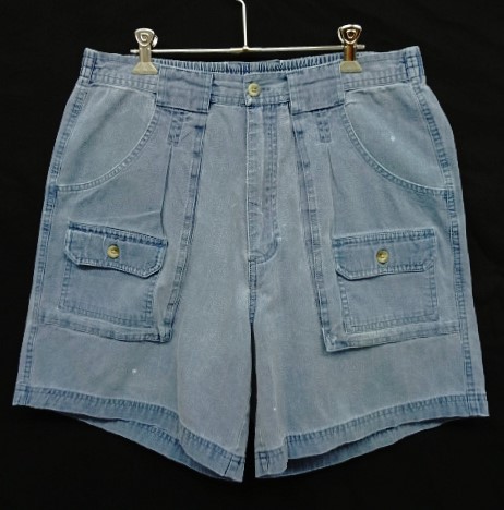 画像: 90'S REDHEAD ピグメント加工 キャンバスショーツ ブルー (VINTAGE) 「Shorts」 入荷しました。