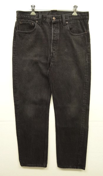 画像: 90'S LEVIS 501 デニム ブラック USA製 W34L30 (VINTAGE) 「Bottoms」 入荷しました。