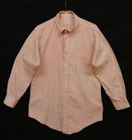 画像: 90'S BROOKS BROTHERS "MAKERS" オックスフォード BDシャツ ストライプ USA製 (VINTAGE) 「L/S Shirt」 入荷しました。