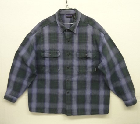 画像: 90'S PATAGONIA コットン 長袖 ボックスシャツ オンブレチェック (VINTAGE) 「L/S Shirt」 入荷しました。