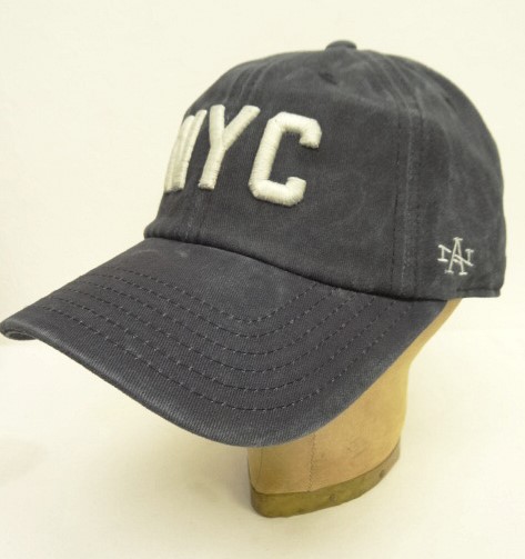 画像: AMERICAN NEEDLE "NYC" コットン ベースボールキャップ WASHED NAVY (NEW) 「Cap」 入荷しました。